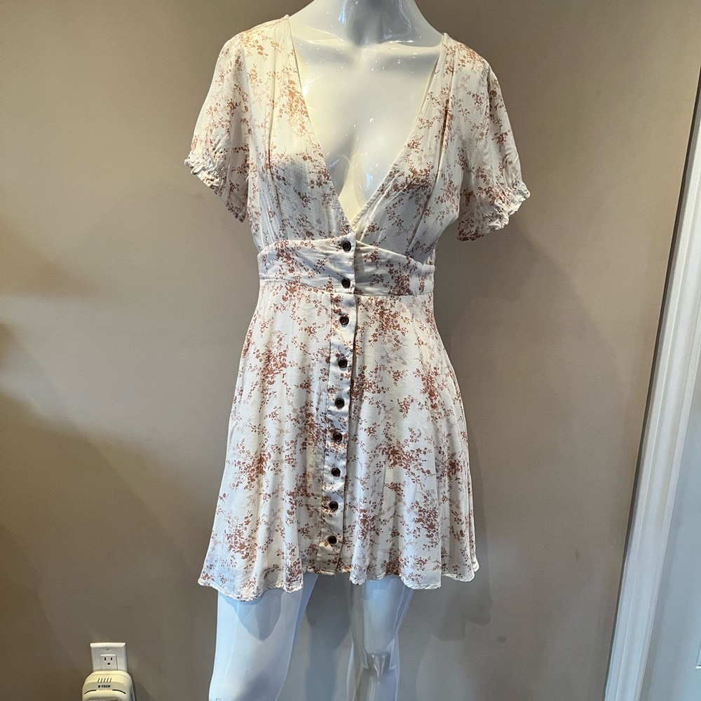 Floral Button-Down Dress